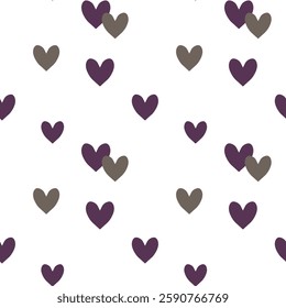 Seamless heart pattern, love symbol, ornaments vector, seamless wallpaper, ornament pattern, vector abstract, vector shapes, background texture, heart background vector, pattern design