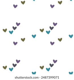 Seamless heart pattern, I love you symbol, pattern background, love heart vector, pattern vector, vector backgrounds, Valentine's day pattern, ornament vector, background design