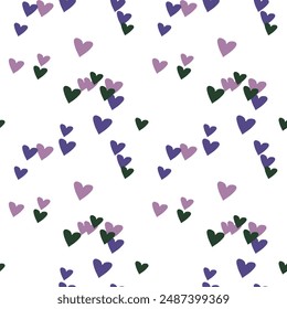 Seamless heart pattern, I love you symbol, ornamental pattern, heart background vector, love heart vector, heart symbol, background pattern, vector shapes, vector illustration