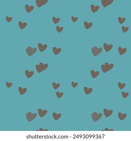 Seamless heart pattern, I love you symbol, background texture, heart symbol, abstract background, ornament pattern, heart background, vector abstract, vector background, pattern design