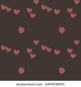 Seamless heart pattern, I love you symbol, heart background vector, seamless vector, simple heart pattern, pattern design, heart symbol, ornament vector, background texture, seamless wallpaper