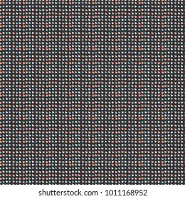 Seamless Heart Pattern on dark. Hand Drawn Design. Great for wall art design, gift paper, wrapping, fabric, textile, etc. Vector Illustration