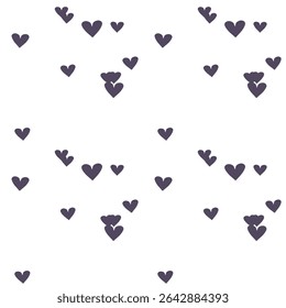 Seamless heart pattern, ornamental pattern, vector background, pattern background, seamless background, pattern design, love symbol, heart shape vector, abstract background, seamless vector