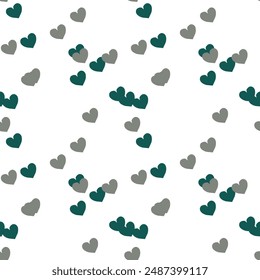 Seamless heart pattern, ornaments vector, background vector, heart shape vector, background pattern, love symbol, vector abstract, abstract background, simple heart pattern, background texture