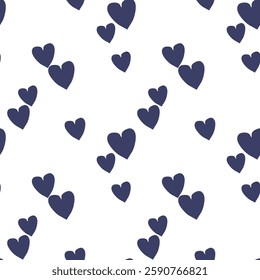 Seamless heart pattern, heart shape vector, pattern background, Valentine's day, pattern vector, pattern design, seamless vector, seamless background, abstract background, heart background