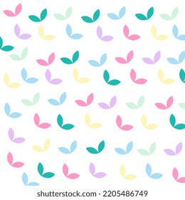 Seamless heart pattern Stock Vector Image