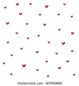 Seamless heart pattern. Texture for paper wrapping, web backgrounds, fabric, decorration, scrapbooks, gift paper, greeting cards.
