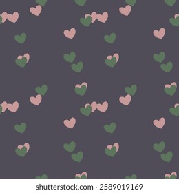 Seamless heart pattern, seamless texture, heart vector, ornament pattern, ornament vector, love symbol, heart background, seamless wallpaper, background pattern, vector abstract