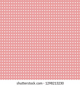 Seamless Heart Pattern. Valentines day background. Vector illustration