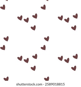 Seamless heart pattern, Valentine's day, vector background, love symbol, background pattern, pattern design, background texture, ornament pattern, heart background, seamless texture