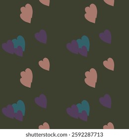 Seamless heart pattern, Valentine's day pattern, seamless vector, love heart vector, vector shapes, love symbol, pattern background, vector design, seamless background, seamless wallpaper