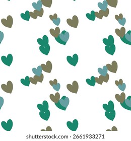 Seamless heart pattern, vector abstract, Valentine's day pattern, pattern design, love heart vector, ornament pattern, ornament vector, vector design, seamless background, seamless texture