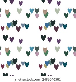 Seamless heart pattern, vector art, pattern design, abstract background, heart shape, seamless texture, vector shapes, heart background vector, vector abstract, background pattern