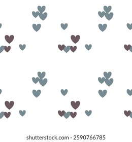 Seamless heart pattern, vector art, background design, pattern background, ornament pattern, heart background vector, vector shapes, background texture, vector abstract, heart symbol