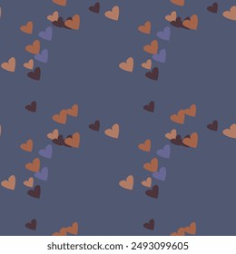 Seamless heart pattern, pattern vector, seamless background, heart background vector, love heart vector, background texture, heart symbol, ornament vector, abstract background