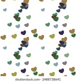 Seamless heart pattern, vector backgrounds, love symbol, heart shape vector, Valentine's day pattern, seamless wallpaper, ornament pattern, cute heart pattern, heart symbol, vector illustration