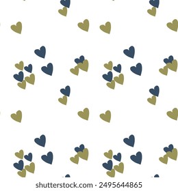 Seamless heart pattern, vector backgrounds, cute heart pattern, vector shapes, seamless vector, love heart vector, ornamental pattern, seamless wallpaper, pattern design, seamless texture