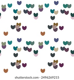 Seamless heart pattern, vector backgrounds, abstract background, pattern design, heart shape vector, Valentine's day, ornament pattern, ornament vector, background pattern, seamless wallpaper