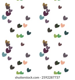Seamless heart pattern, vector backgrounds, heart background, heart shape vector, abstract background, pattern design, seamless background, ornamental pattern, Valentine's day