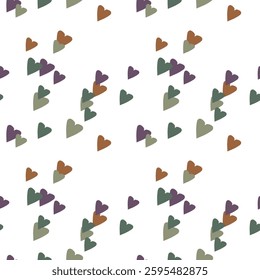 Seamless heart pattern, vector backgrounds, seamless wallpaper, vector shapes, love heart vector, background pattern, Valentine's day, background design, seamless vector, background texture