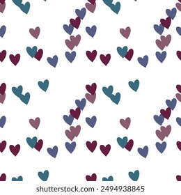 Seamless heart pattern, vector design, background texture, vector backgrounds, pattern background, heart background vector, pattern vector, ornamental pattern, seamless wallpaper
