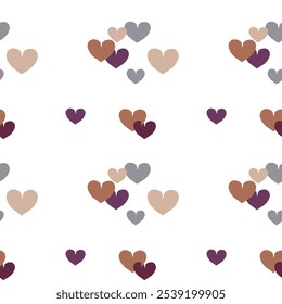 Seamless heart pattern, vector design, I love you symbol, heart symbol, seamless background, art vector, vector backgrounds, ornamental pattern, heart shape vector, background design