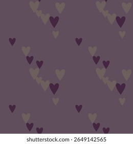 Padrão de coração sem emenda, design de vetor, design de fundo, plano de fundo sem emenda, plano de fundo do coração, forma do coração, padrão de fundo, padrão ornamental, Eu amo você símbolo, ilustração de vetor