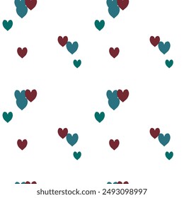 Seamless heart pattern, pattern vector, ornament vector, vector abstract, abstract background, seamless background, vector background, heart background, pattern design, seamless wallpaper