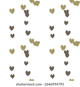 Seamless heart pattern, vector pattern, ornament pattern, heart background, Valentine's day pattern, heart vector, vector design, seamless background, vector backgrounds, heart symbol