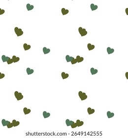 Seamless heart pattern, vector shapes, seamless texture, vector backgrounds, seamless background, ornament pattern, vector illustration, abstract background, background texture