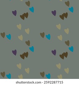 Seamless heart pattern, heart vector, vector pattern, seamless wallpaper, love symbol, vector background, vector illustration, seamless texture, Valentine's day, ornament pattern