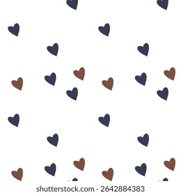 Seamless heart pattern, seamless wallpaper, background texture, vector illustration, ornament vector, abstract background, Valentine's day pattern, heart shape, love heart vector