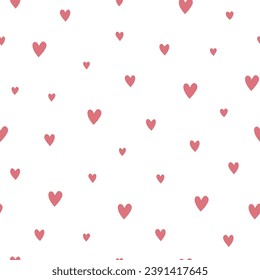 seamless heart print and pattern, clothing print, aop heart