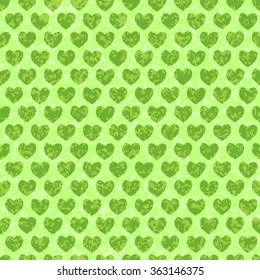 Seamless heart shape pattern for background 