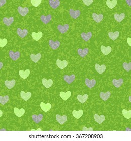 Seamless heart shape pattern for background