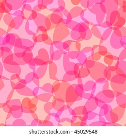 Seamless heart texture