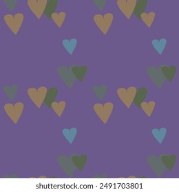 Seamless heart vector, abstract background, background vector, heart background vector, ornament vector, cute heart pattern, heart shape, background pattern, love symbol, Valentine's day