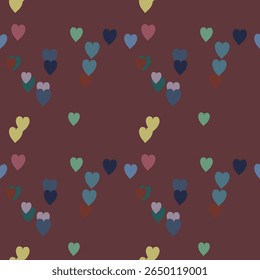 Seamless heart vector, heart background, vector abstract, vector shapes, background texture, ornamental pattern, heart symbol, pattern vector, cute heart pattern, seamless pattern