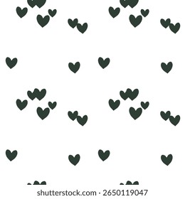 Seamless heart vector, seamless background, vector abstract, cute heart pattern, vector pattern, heart shape, background design, heart background, ornament vector, seamless texture