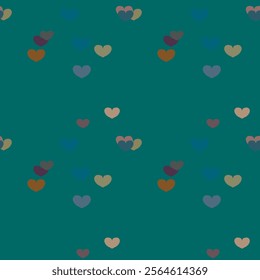 Seamless heart vector, heart background, ornamental pattern, simple heart pattern, vector background, heart shape, I love you symbol, background design, abstract background, vector design