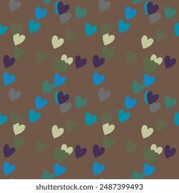 Seamless heart vector, vector background, heart pattern seamless, pattern design, pattern background, love heart vector, vector abstract, Valentine's day pattern, abstract background