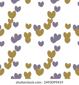 Seamless heart vector, heart background pattern, heart symbol, seamless pattern vector, cute heart pattern, ornaments vector, love symbol, ornamental pattern, background design