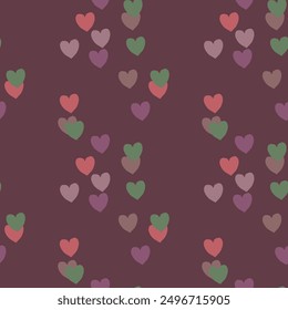 Seamless heart vector, heart background, heart pattern vector, background design, I love you symbol, heart shape vector, background texture, seamless texture, background pattern