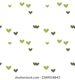 Seamless heart vector, vector background, heart background pattern, background design, ornaments vector, vector illustration, Valentine's day, seamless background, ornamental pattern