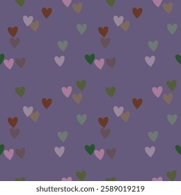 Seamless heart vector, heart background pattern, vector backgrounds, vector pattern, seamless pattern, I love you symbol, abstract background, heart symbol, Valentine's day, seamless wallpaper