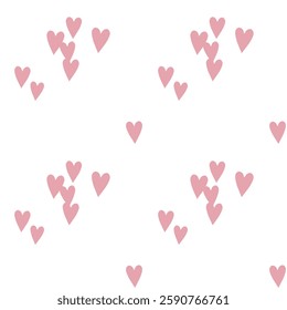 Seamless heart vector, seamless background, heart pattern background, vector abstract, vector shapes, background design, ornamental pattern, love symbol, vector illustration