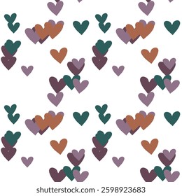 Seamless heart vector, heart background pattern, vector pattern, vector illustration, vector background, abstract background, heart symbol, seamless patterns, ornament pattern