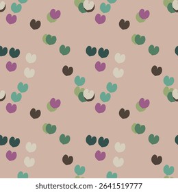Seamless heart vector, heart background pattern, heart shape, seamless texture, Valentine's day, pattern vector, ornamental pattern, background design, ornament vector, vector illustration
