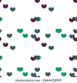 Seamless heart vector, vector background, background pattern, heart symbol, love symbol, seamless background, seamless texture, ornament vector, seamless pattern, vector design