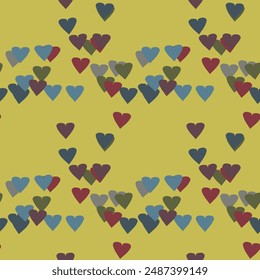 Seamless heart vector, background texture, Valentine's day, vector pattern, vector background, seamless patterns, vector abstract, heart pattern, pattern background, seamless wallpaper